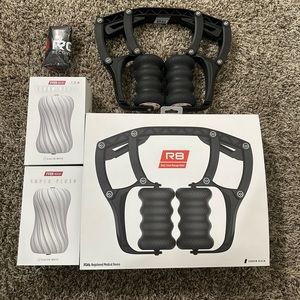 R8 deep tissue message roller+ 2 soft plush inserts